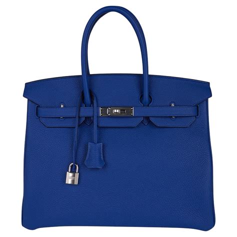 navy blue hermes purse